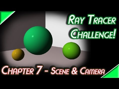 Ray Tracer Challenge in C# - Chapter 7 - Scenes and Cameras