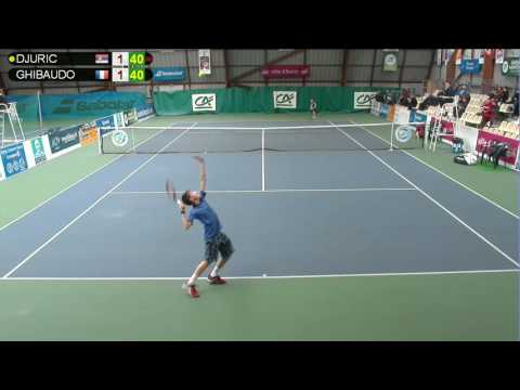 DJURIC (SRB) vs GHIBAUDO (FRA) - Open Super 12 Auray Tennis - Court 4