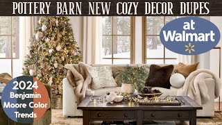 Pottery Barn New Cozy Decor Dupes at Walmart!
