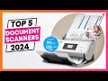 Best Document scanners 2024 (Top 5 picks & Reviewed)