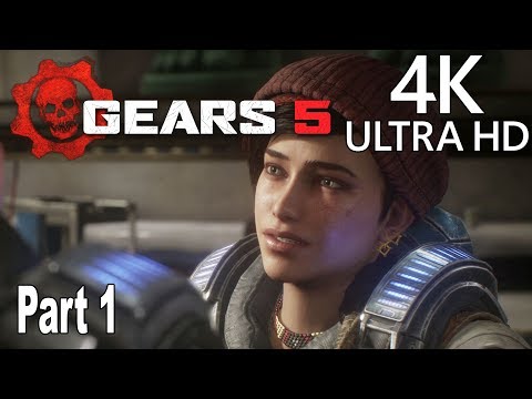 Gears 5 - Gameplay Walkthrough Part 1 No Commentary [4K 2160P/60FPS]