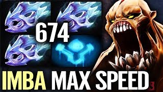 WTF 7.21 NEW IMBA Max Speed Attack is The Best [Naix] Top Carry for 2019 META Update Dota 2