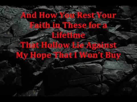 Demon Hunter - I Am a Stone (Lyrics on Screen)