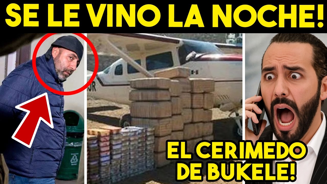 Tomala! ATORAN A BUKELE CON C4RT3L, vicepresidente acepta pacto. Exhiben cómplice en México