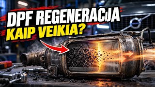 DPF regeneracijos logika Volvo D3