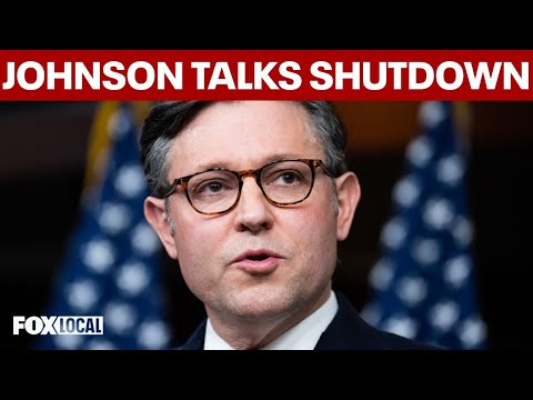 FULL: House Speaker Johnson on government shutdown day 21| FOX 5 DC