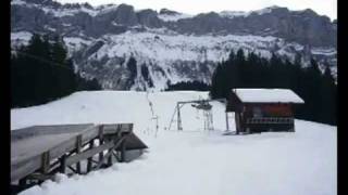 preview picture of video 'Skilifte Roseggli, Bumbach und Lochsitenberg, Marbachegg (14. Januar 2009)'