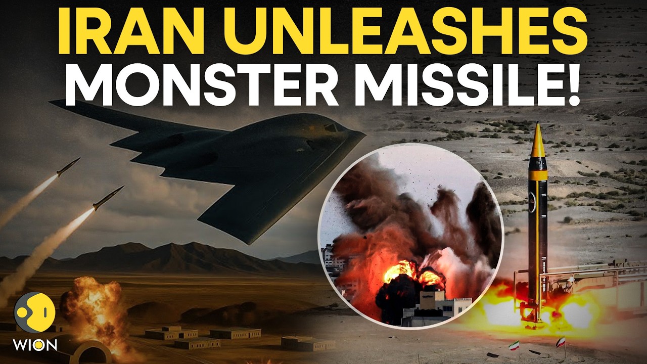 Israel-Iran War LIVE: Tehran Fires Massive Khorramshahr-4 Ballistic Missile In War Escalation | WION