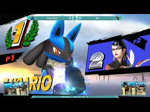 Sink or Swim 79 Pools - Sebastian (Lucario) vs Me (Bayonetta)