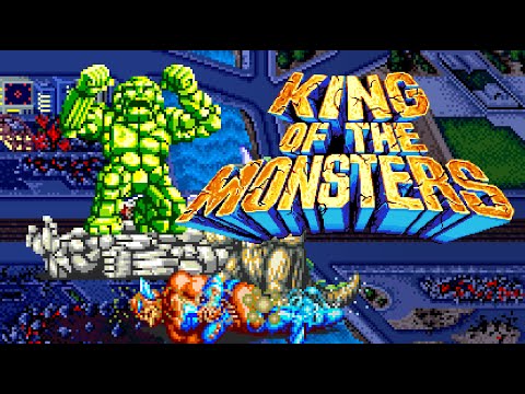 [ARCADE 60fps] King of the Monsters - 2Players co-op longplay