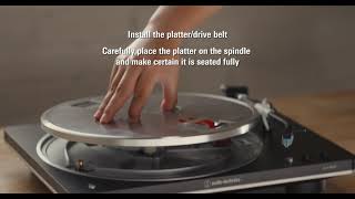 Video thumbnail for AT- LP70XBT | Automatic Wireless Turntable Setup by Audio-Technica USA