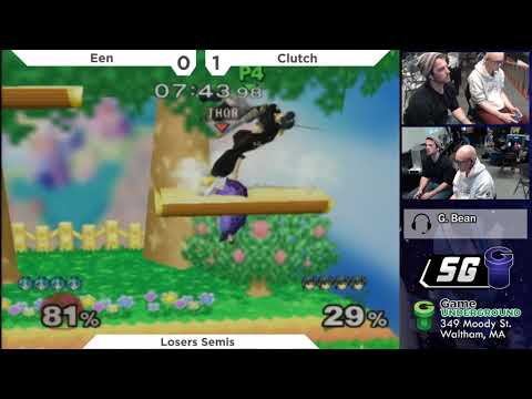 SG 22.1 SSBM - Een (Peach) vs. Clutch (Marth) - Melee LSF