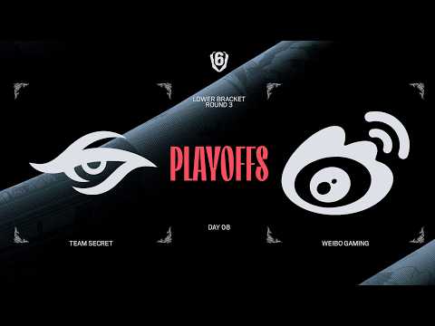 SECRET vs. WEIBO - Six Invitational 2026 | Playoffs - Day 8