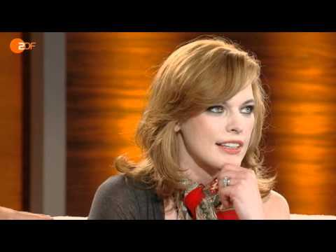 Milla Jovovich interview on the German TV show "Wetten, Dass..?"