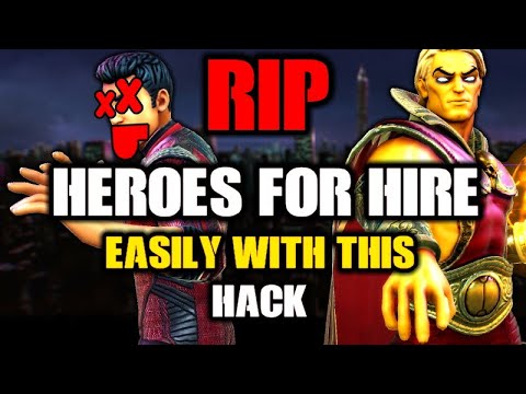 Defeat Heroes for Hire EASILY with this Hack | Alliance Wars 2.0 | Infinity Watch | MSF