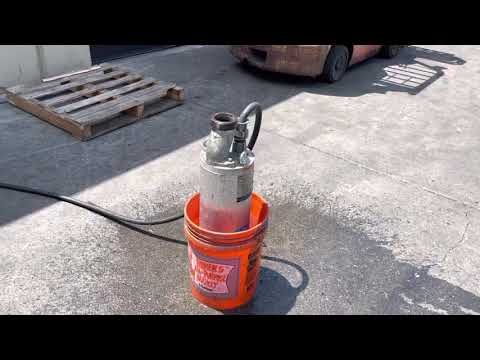 Flygt 2071.010-5105 3” Submersible Sump Pump 6hp water trash 460V 3 Phase