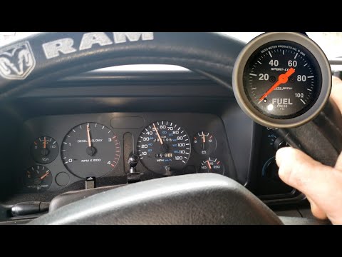 Lost Fuel Pressure - Dodge Ram Cummins 12v 6bt