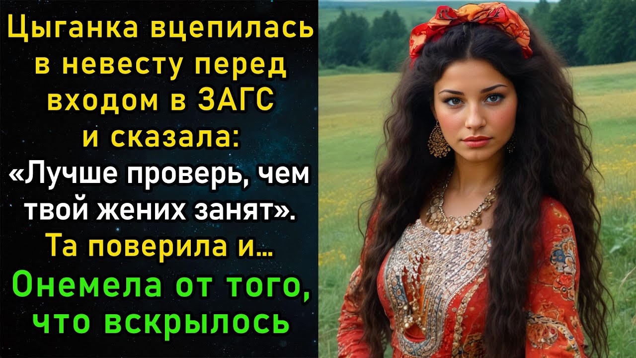 Прямо у входа в ЗАГС цыганка схватила невесту за руку и сказала проверить жениха. Вовремя!