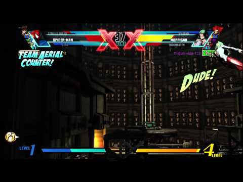 Ultimate Marvel vs Capcom 3 (PS3) -- Non-Ranked Matches 142 - Dark Phoenix Phail