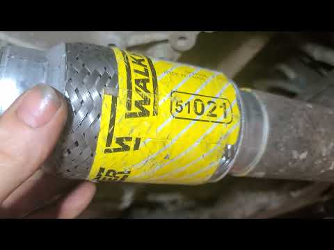 2006 Toyota Sienna Front Exhaust Flex Joint Repair.