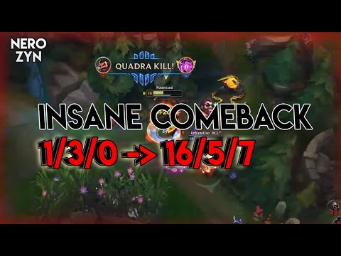 THE INSANE COMEBACK AS GRAVES TOP LANE! QUADRA KILL !? - NeroZYN