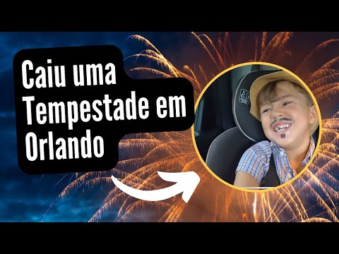 CAIU UMA TEMPESTADE EM ORLANDO (Daily vlog) Nossa rotina morando em Orlando FL nos Estados Unidos