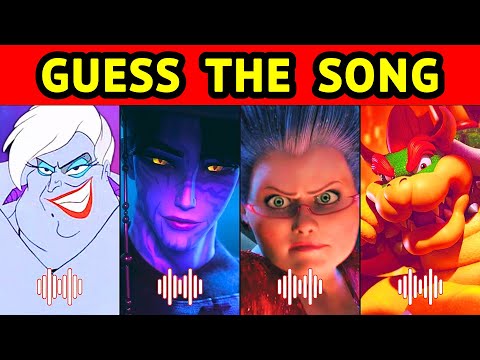 Guess the VILLAIN Song 😈🎵 Movie Villain Quiz