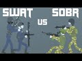 SWAT VS SOBR IN PEOPLE PLAYGROUND