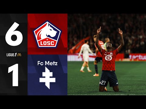 HIGHLIGHTS I LOSC wins comfortably against Metz (6-1) 🤩👊