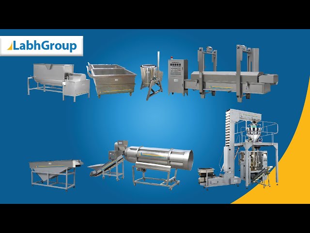 Labh Group Machine Snacks Food Making Machines Production Plant - Automatic Popcorn Snack ...