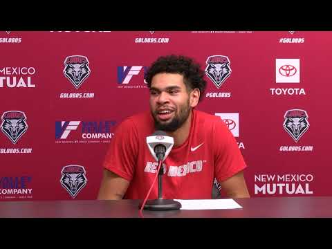 Jay Allen-Tovar Postgame - UNM vs. Western New Mexico 11/22/2021