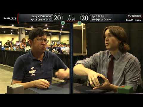 Magic the Gathering GP Richmond 2018 Round 5 Legacy