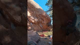 Video thumbnail of UCT into Bob's Bulge, V10. Flagstaff