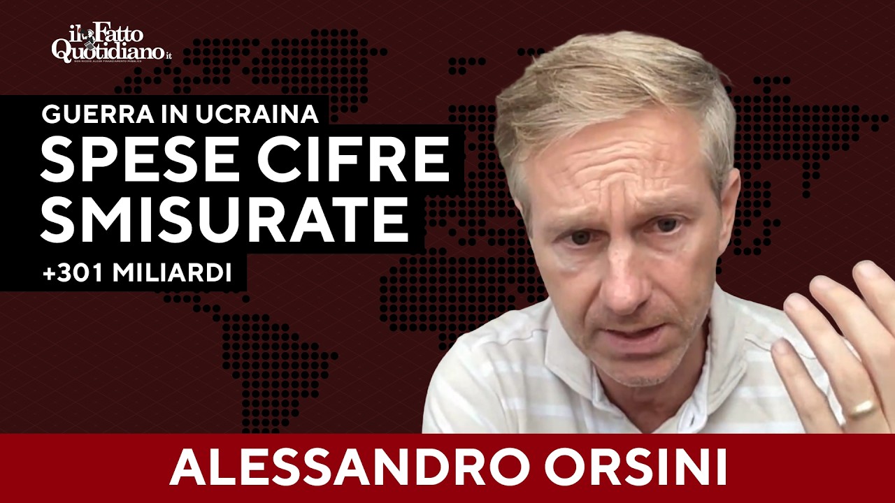Orsini sul riarmo: "Per la guerra i soldi ci sono, per poveri e malati no"