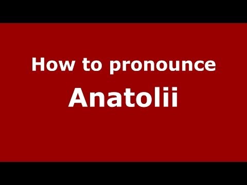 How to pronounce Anatolii (Russian/Russia) - PronounceNames.com