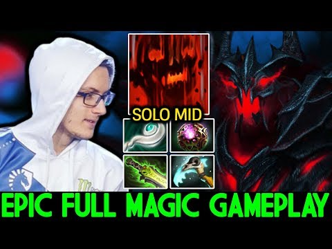 MIRACLE [Shadow Fiend] Epic Full Magic Plays Crazy Game 7.23 Dota 2