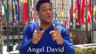 Angel David Saludando a Alas Programa Cristiano