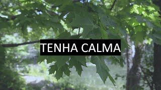 TENHA CALMA - COM CALMA NA ALMA TUDO SE AJEITA
