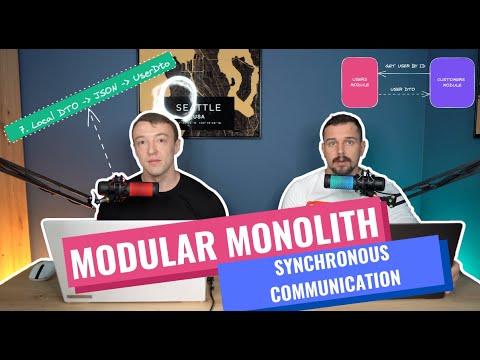 Modular Monolith Full Course: Demo Lesson #1 Communication  between modules