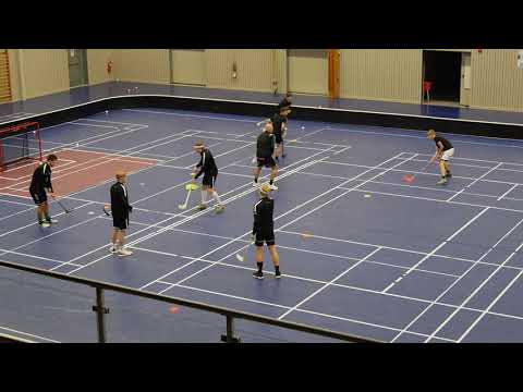 Innebandy Lagan IBK tränar - Uppvärmningsdelar