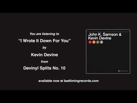 Video thumbnail for I Wrote It Down For You
