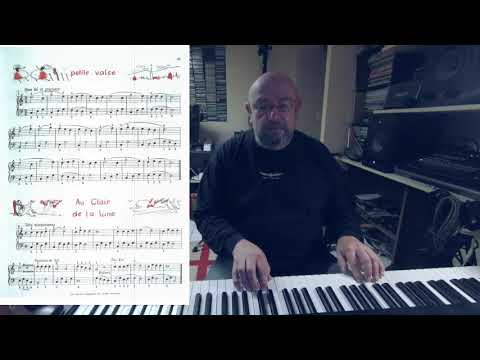 Méthode Rose page 21 Petite Valse, Au Clair De La Lune