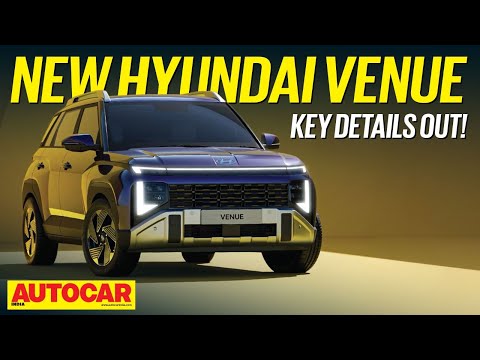 2025 Hyundai Venue - It’s giving mini-Creta vibes! | First Look | Autocar India