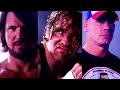 AJ Styles Dean Ambrose Und John Cena Sind Bereit Für No Mercy