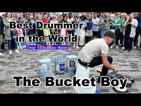 The Bucket Boy (Matthew Pretty)  Edinburgh Fringe 2024 #edinburghfringe #scotland #edinburgh #drums