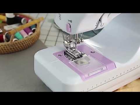How to Operate a Portable Mini Sewing Machine FHSM 505 - NEX Sewing Machine