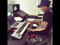 Talented Dude Makes A Beat From Scratch Then Jumps In The Pool