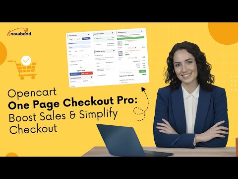 Make Your Checkout Faster! Knowband One Page Checkout Pro for OpenCart