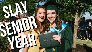 HOW TO SURVIVE SENIOR YEAR OF HIGH SCHOOL: Senior Year Advice!!