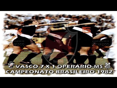 Vasco x Operário-MS - Brasileiro 1982 "Homenagem Nosso Eterno Ídolo Roberto Dinamite"